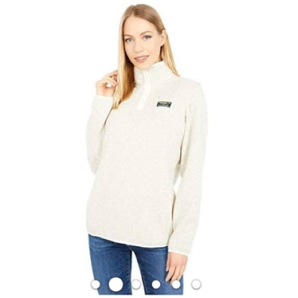 LL Bean fleece pullover - NWOT